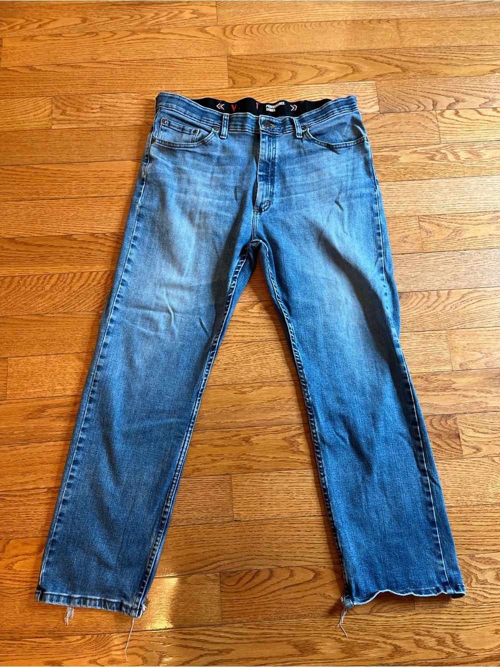 Wrangler Light Blue Straight Leg Jeans